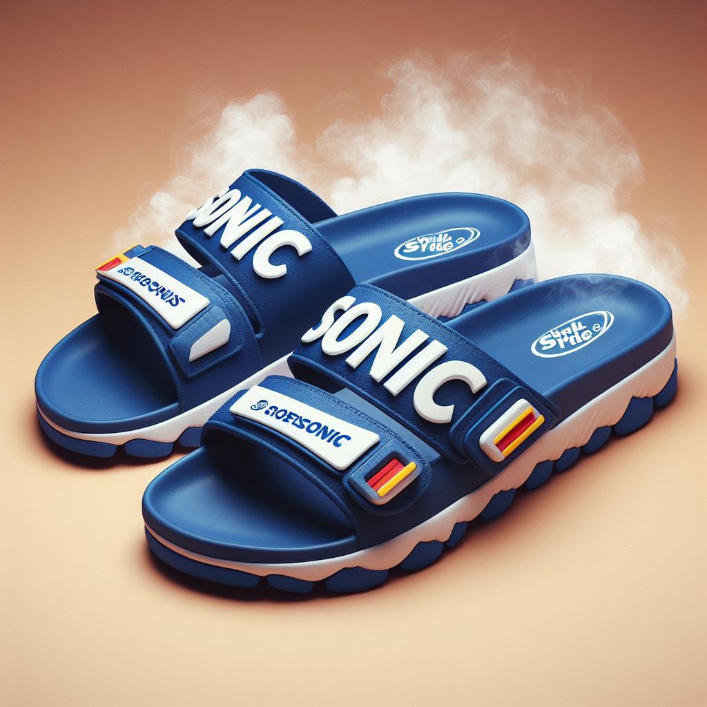 Sonic sandals Logo